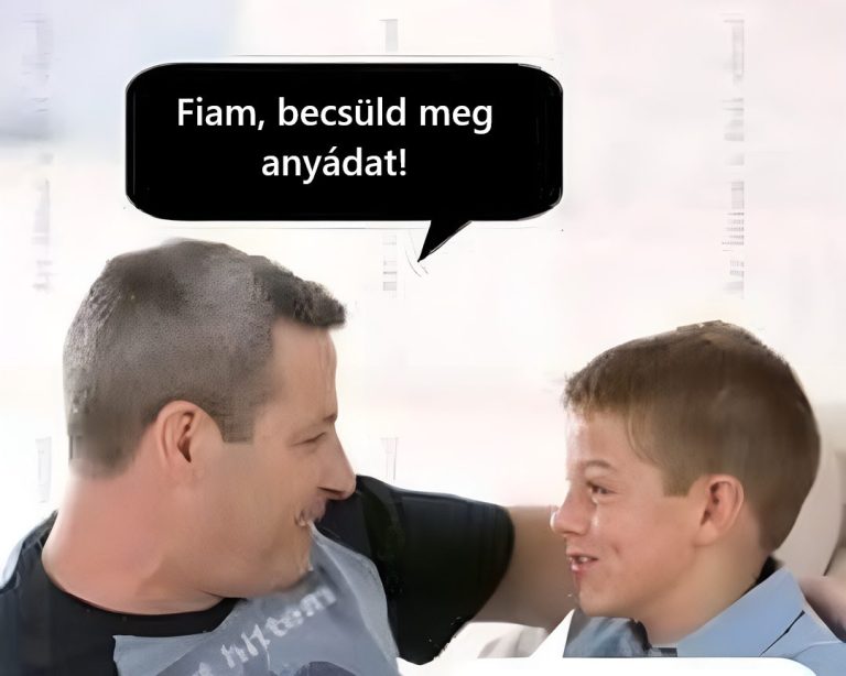 Becsüld meg anyádat…