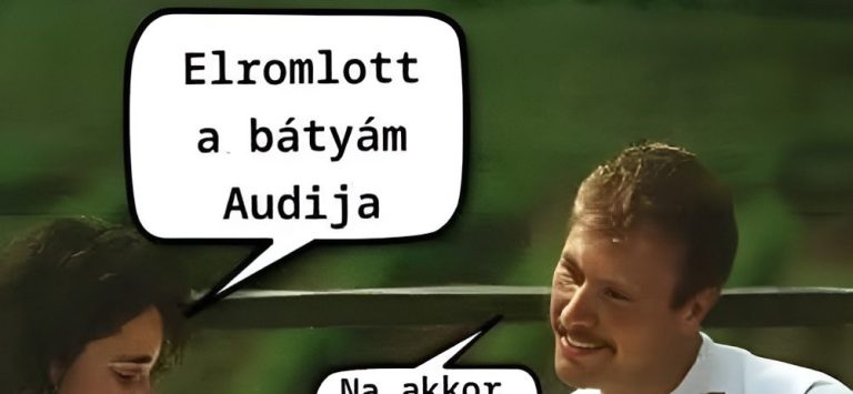 Elromlott a bátyám…