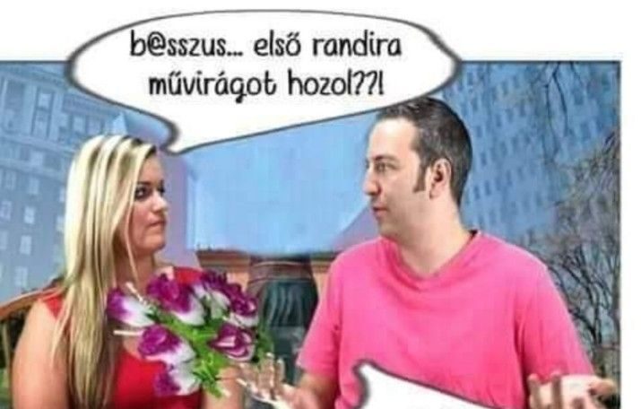 Első randira művirág?