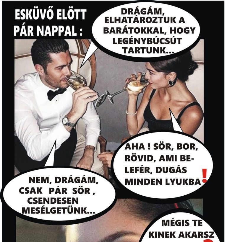 Esküvő előtt pár nappal