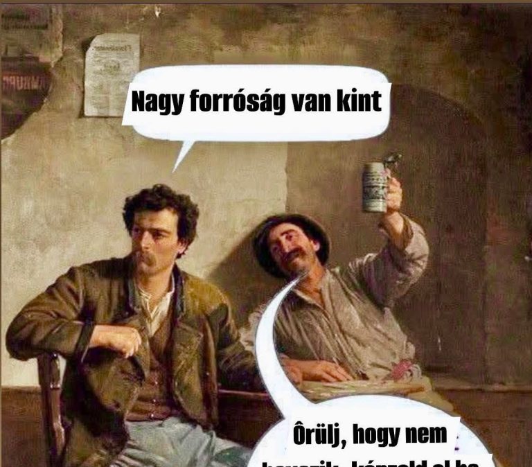 Nagy forróság van…