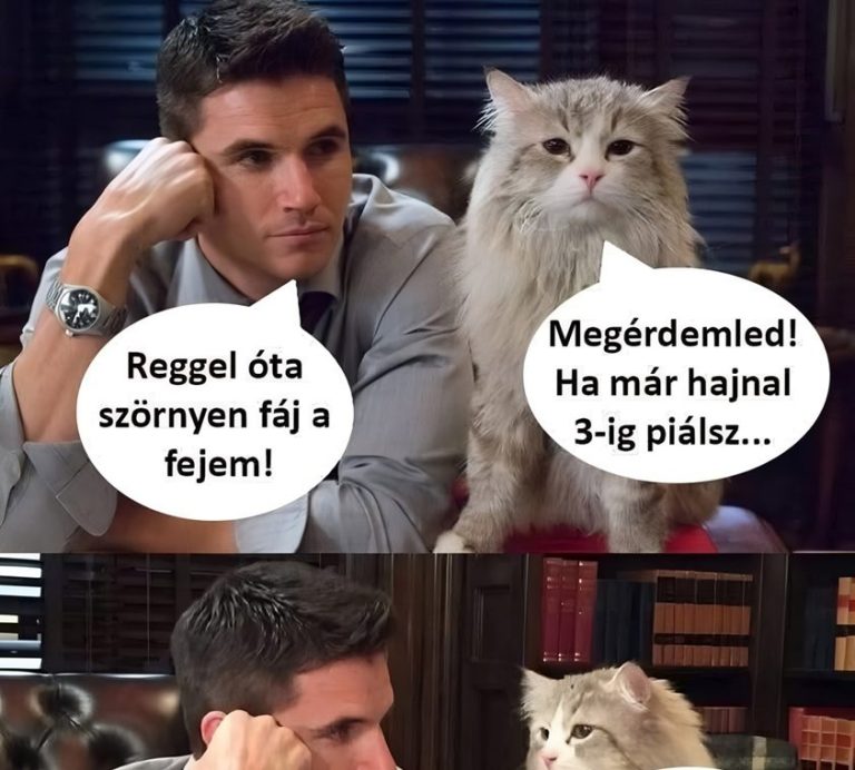 Reggel óta szörnyen…