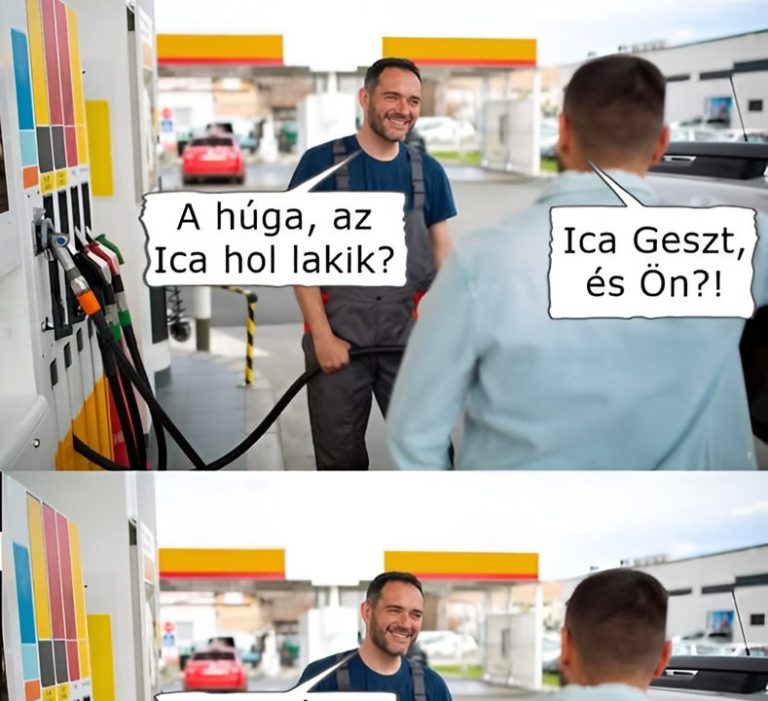 A húga, az Ica…