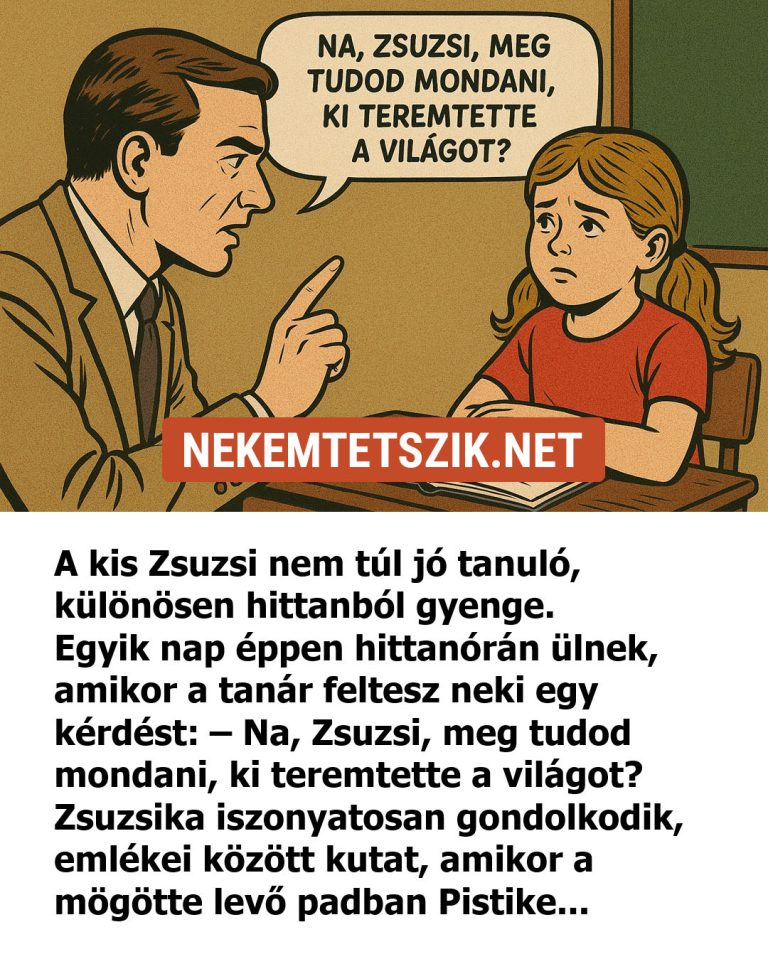 VICC: A kis Zsuzsi nem túl jó tanuló