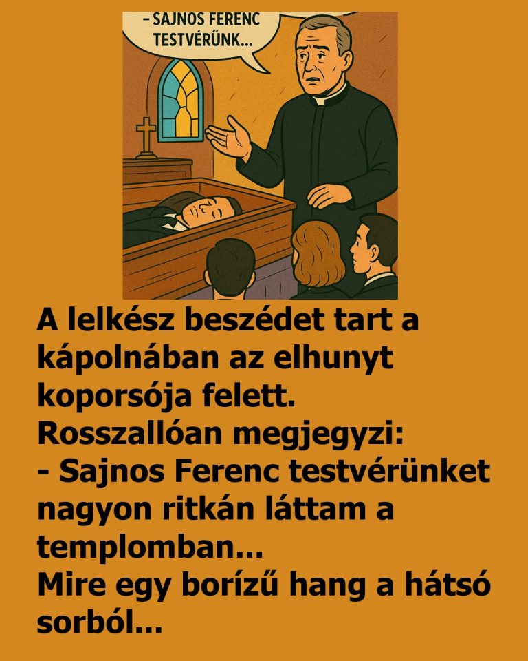VICC: A lelkész beszédet tart