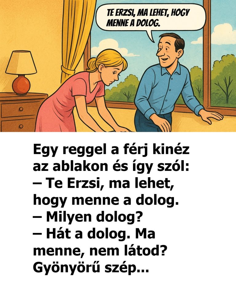 VICC: Egy reggel a férj kinéz az ablakon