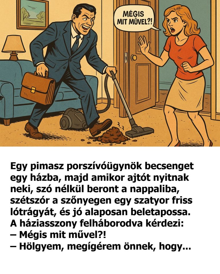 VICC: Egy pimasz porszívóügynök becsenget egy házba