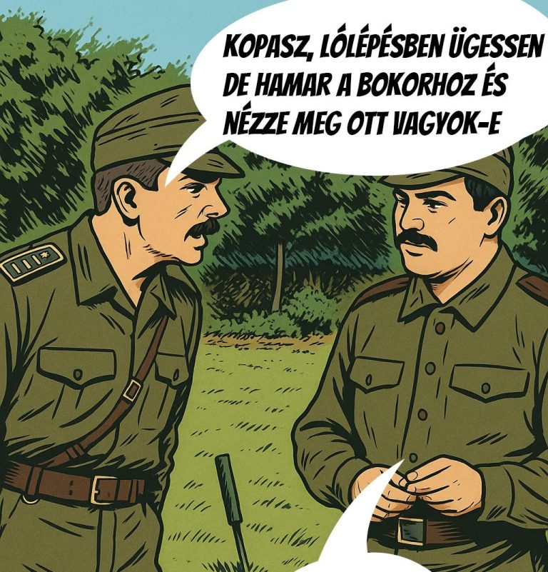 Kopasz, lólépésben ügessen…