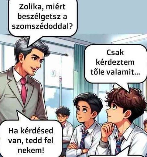 Miért beszélgetsz a szomszédoddal?