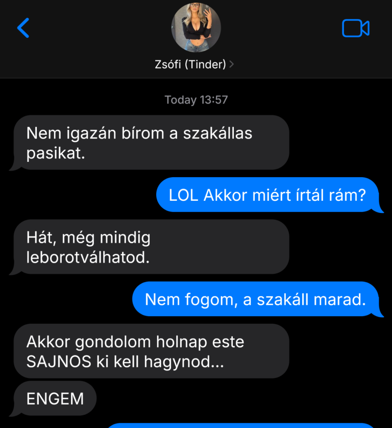 Nem igazán bírom a szakállas pasikat