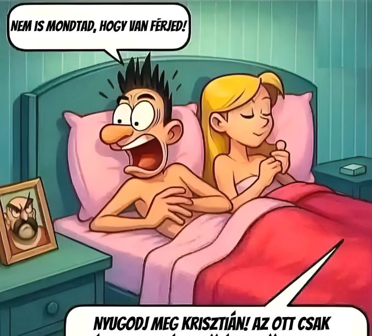 Nem is mondtad, hogy van férjed!