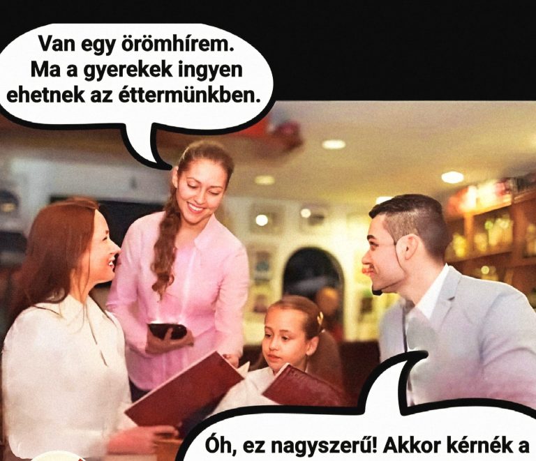 Van egy örömhírem!