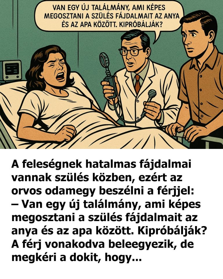 VICC: A feleségnek hatalmas fájdalmai vannak szülés közben
