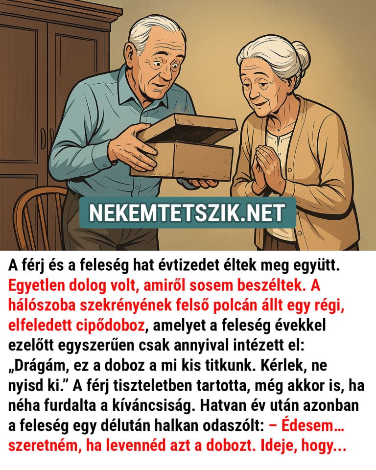 A férj és a feleség hat évtizedet éltek meg együtt