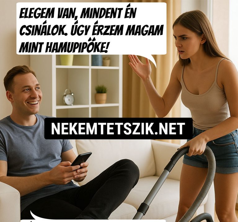 Elegem van, mindent én csinálok!