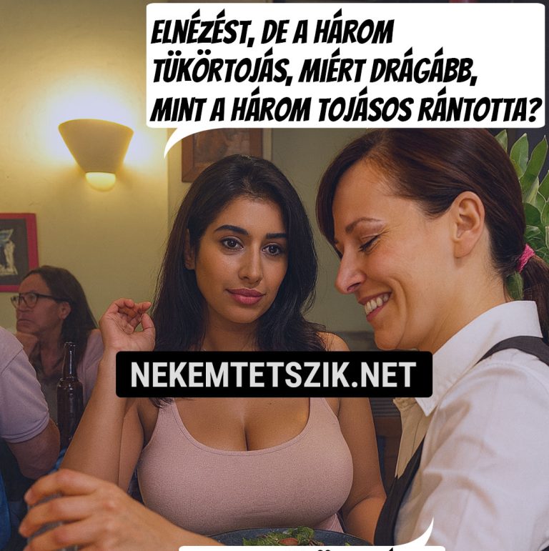 Elnézést, de a három tükörtojás