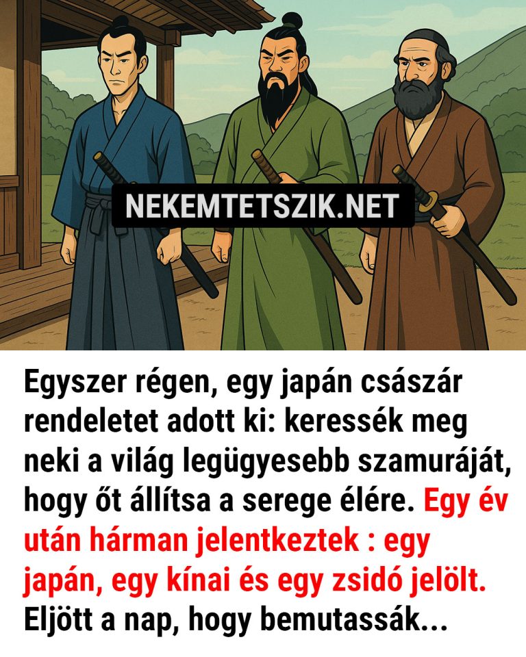 Egyszer, nagyon régen, amikor Japán még a nagy szamurájok idejét élte