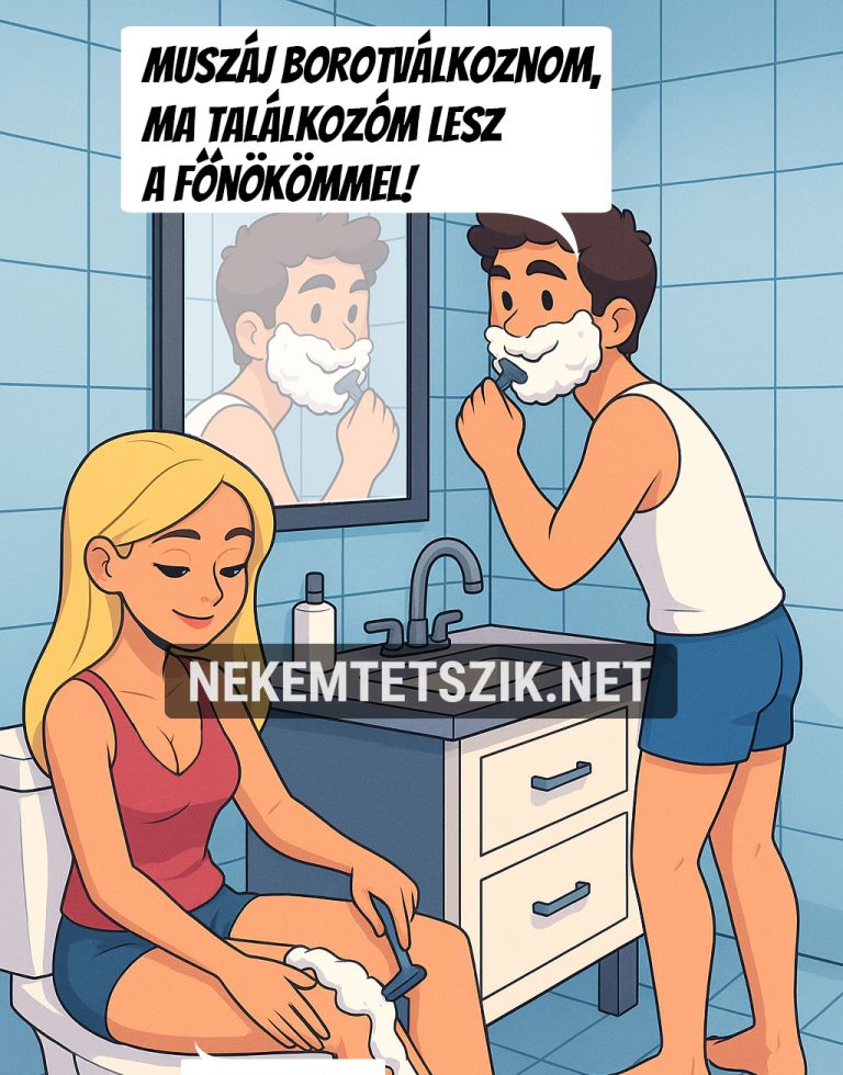 Muszáj borotválkoznom…