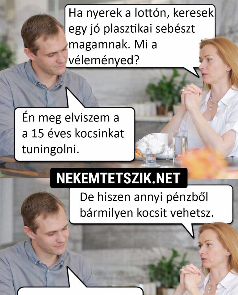 Ha nyerek a lottón…