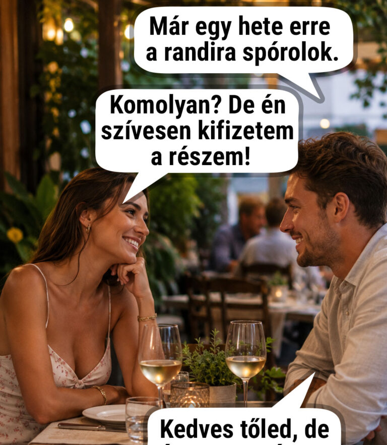 Már egy hete erre a randira spórolok…