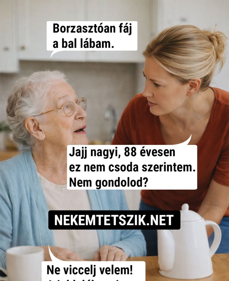 Borzasztóan fáj a bal lábam