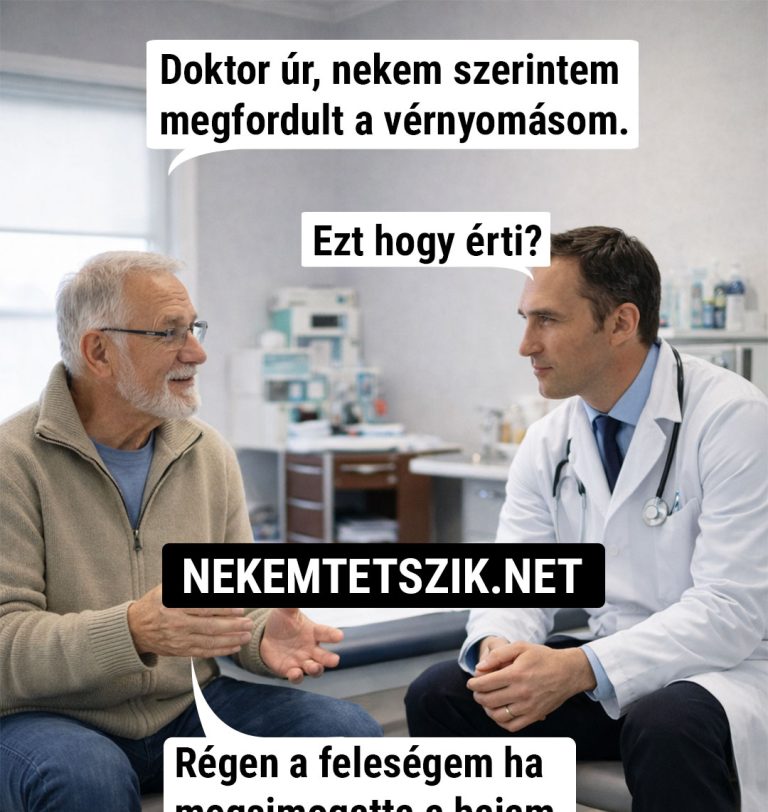 Nekem megfordult a vérnyomásom.