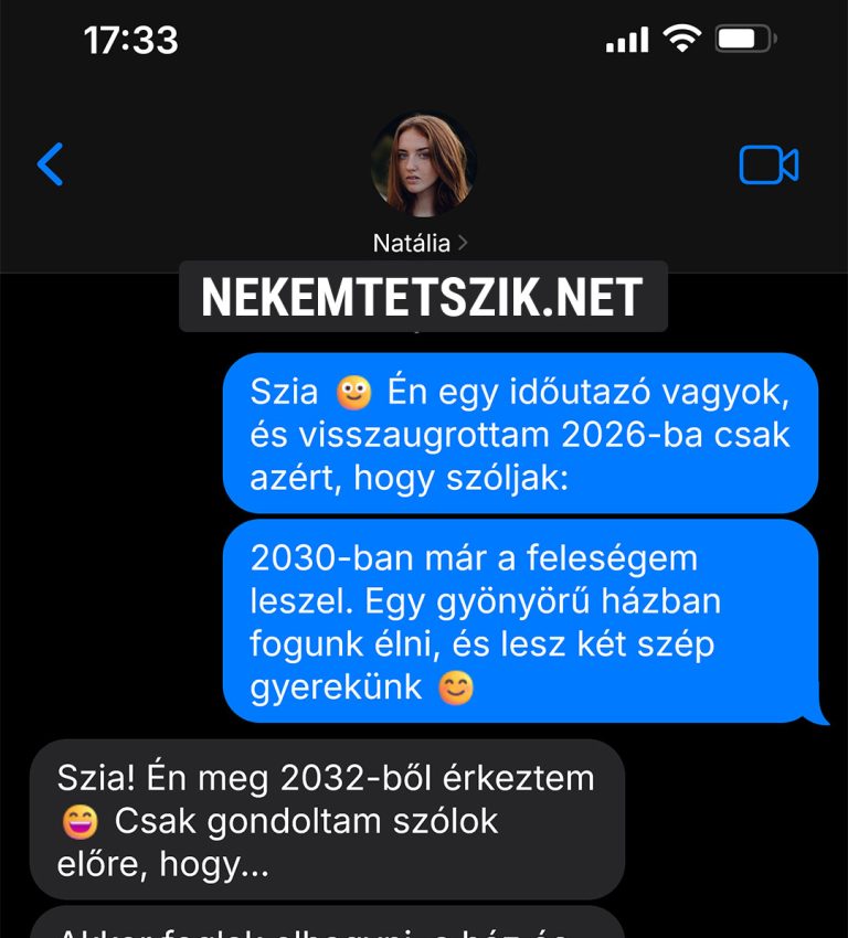 Én egy időutazó vagyok