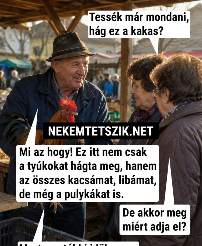 Tessék már mondani, hág ez a kakas?