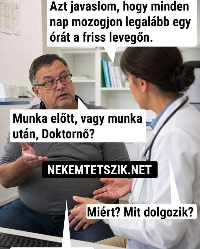 Azt javaslom, hogy minden nap mozogjon…