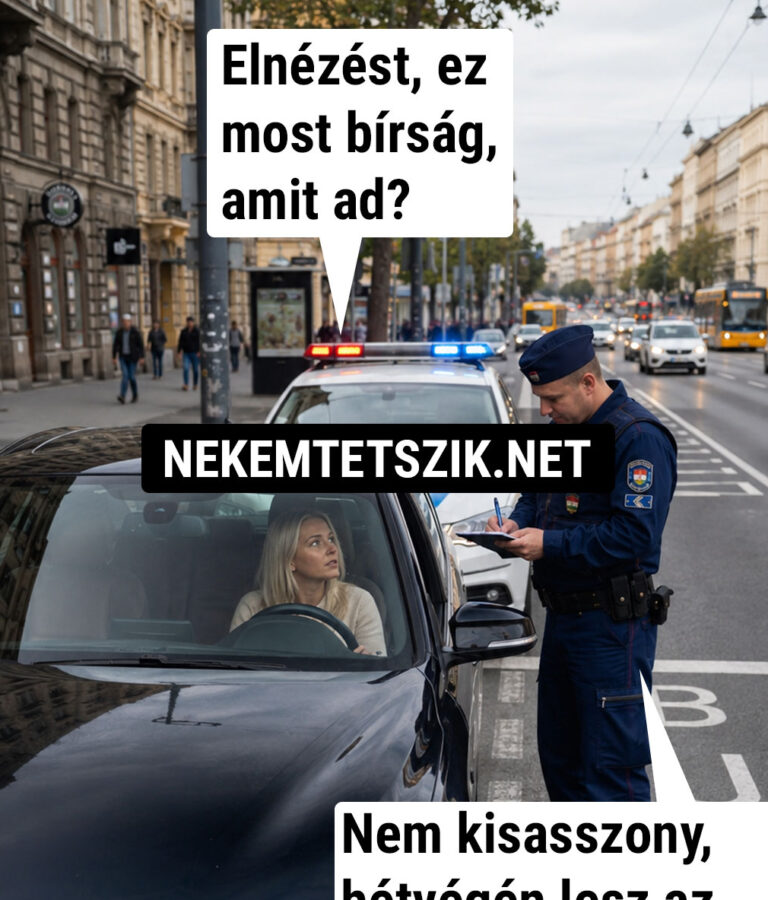 Elnézést, de ez most egy bírság?