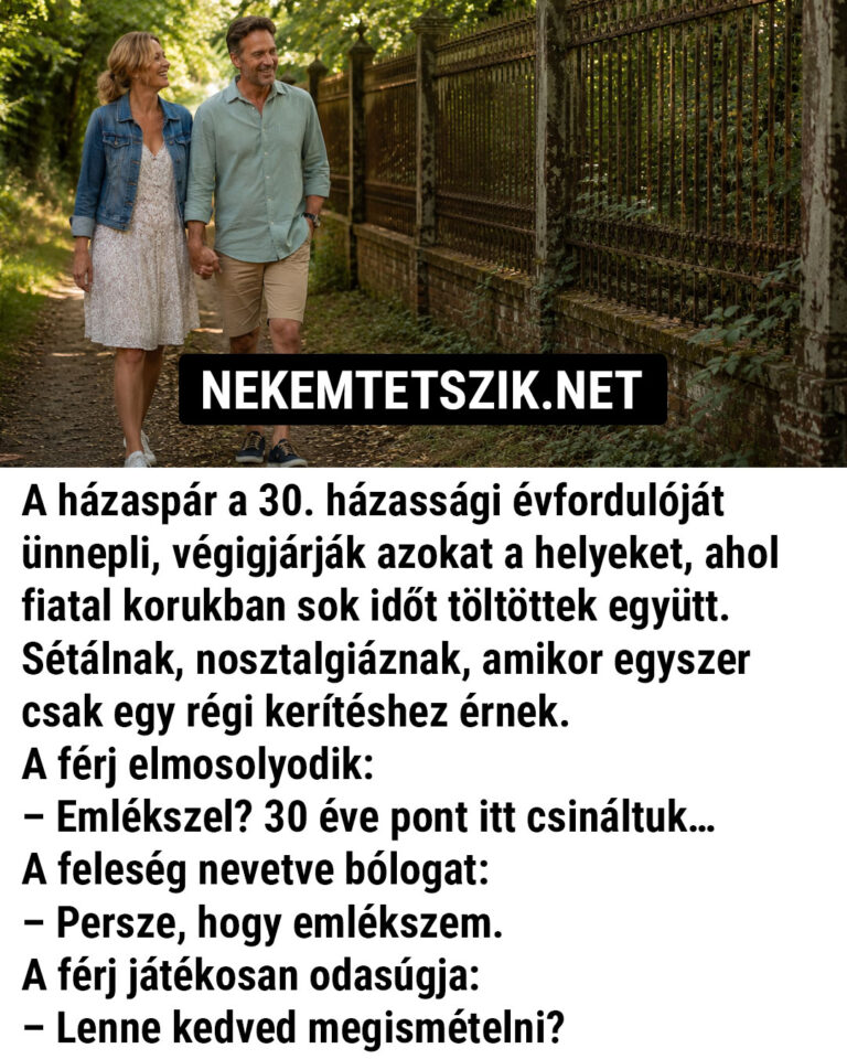 VICC: Házaspár a 30. házassági évfordulót ünnepli