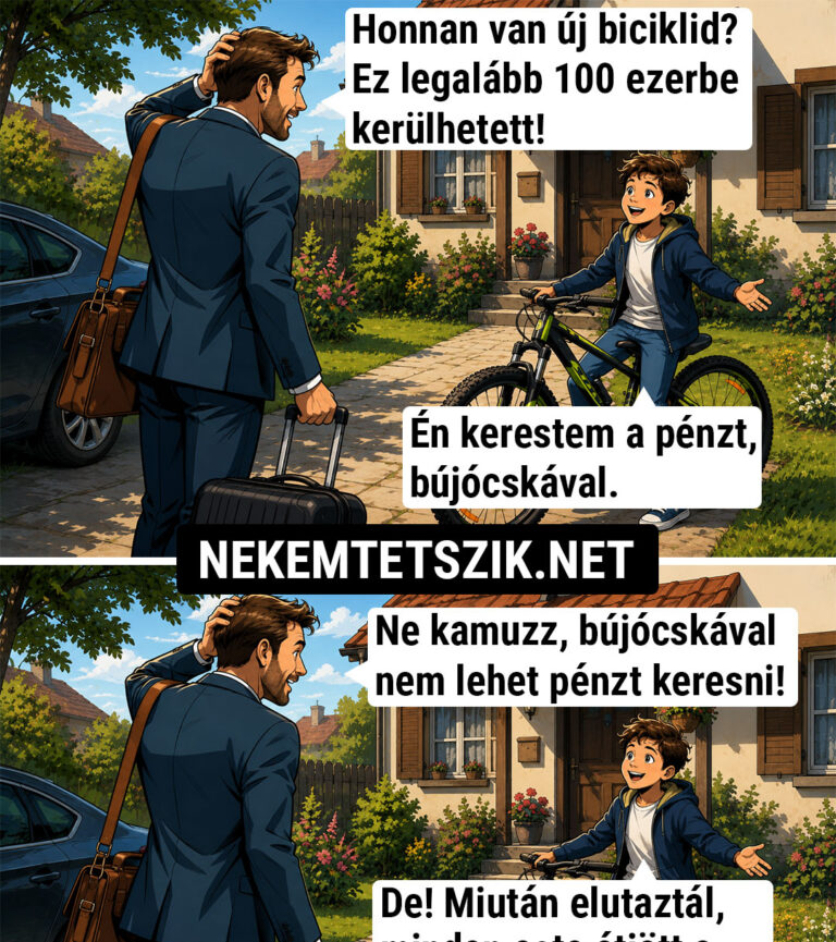 Honnan van új biciklid?