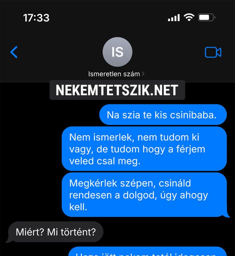 Na szia te kis csinibaba