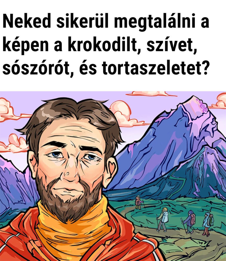 Hány dolgot sikerül meg találnod a képen? Megoldás a végén!