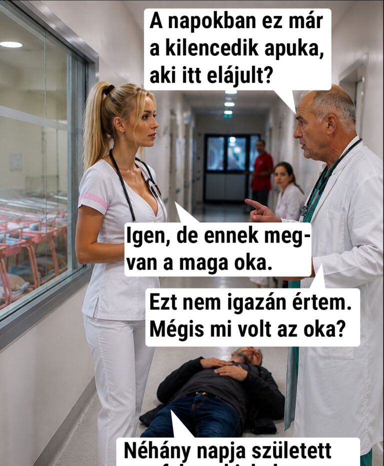 A friss apukák egymás után ájultak el… aztán kiderült az igazság