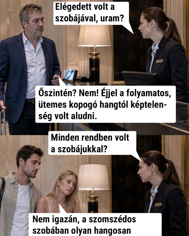 Elégedett volt a szobájával, uram?