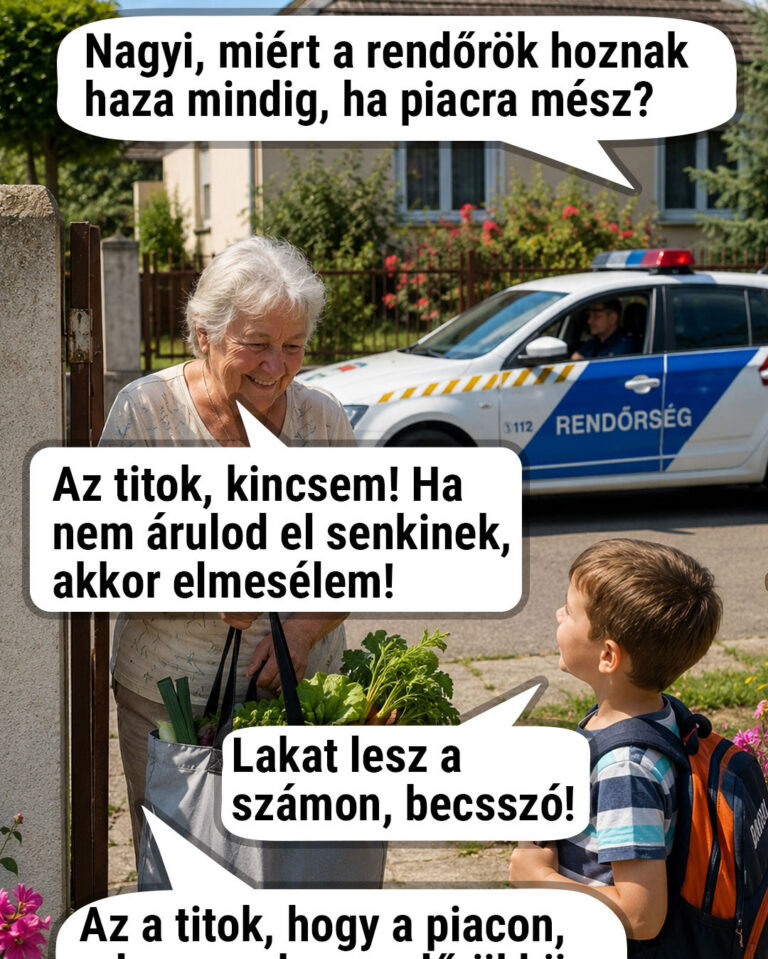 Amikor a nagymama titkára a rendőrökkel fény derül