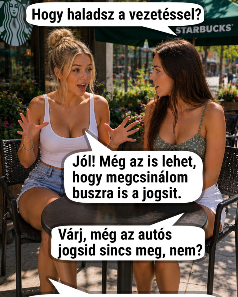 Ezért akar a szőke lány buszos jogsit…