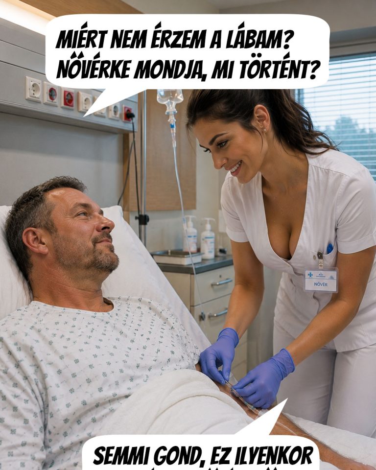 A beteg nem érezte a lábát, de ekkor a nővér…