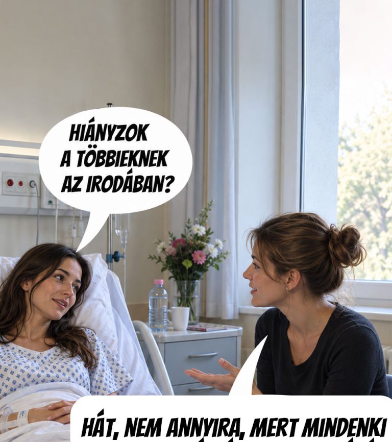 Érdeklődött a kolléganőjétől, hogy mi a helyzet az irodában