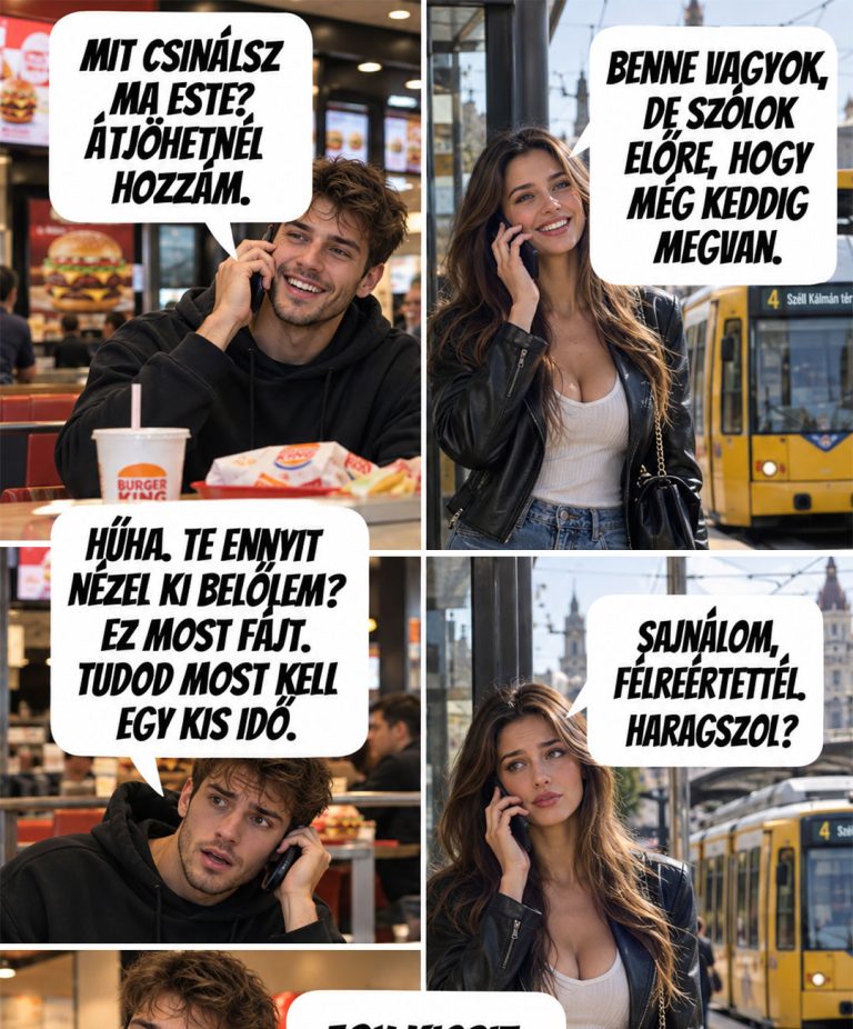 A barátnője azt hitte, jobb, ha előre szól