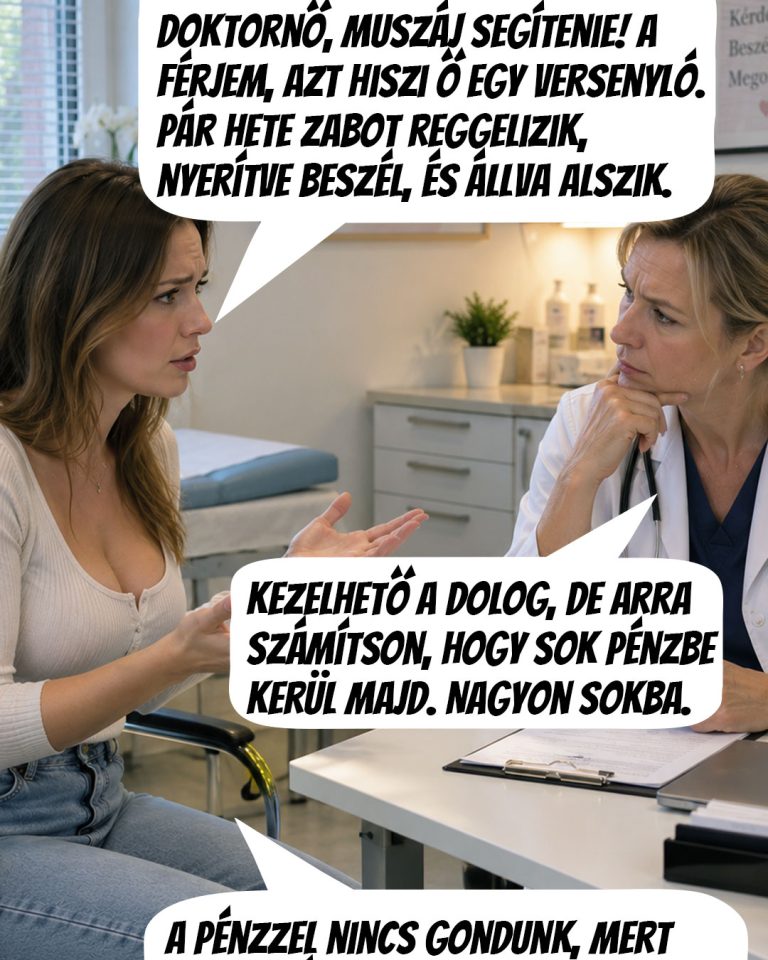 A háziorvos sok furcsa történetet hallott már, de itt kilógott a lóláb