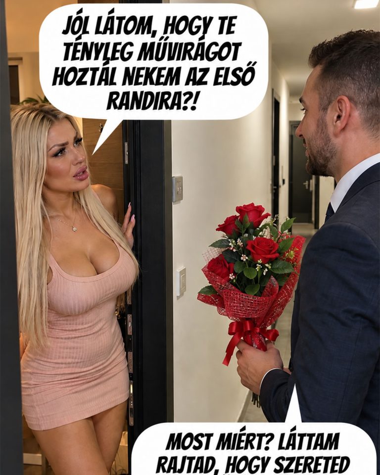 Virággal készült az első találkozásra, de a nő egyáltalán nem örült neki