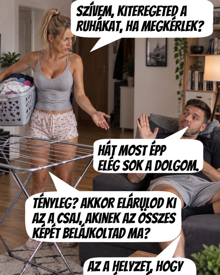 Először segíteni kellett volna a házimunkában, aztán jött egy kemény kérdés