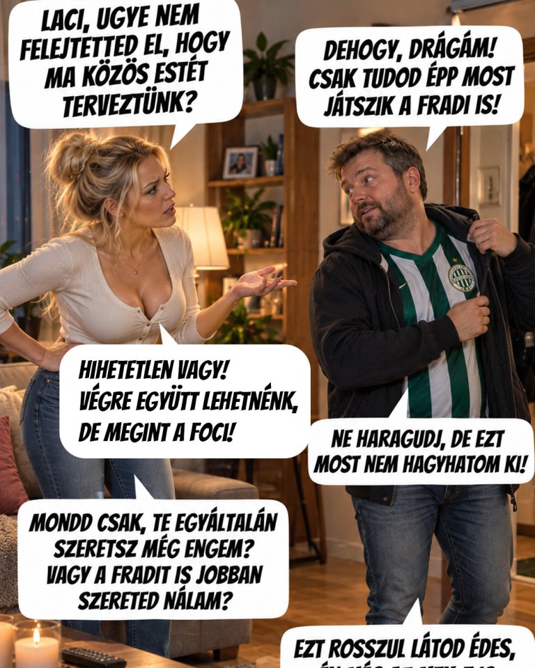 A feleség választás elé állította a férjét, de nem erre számított