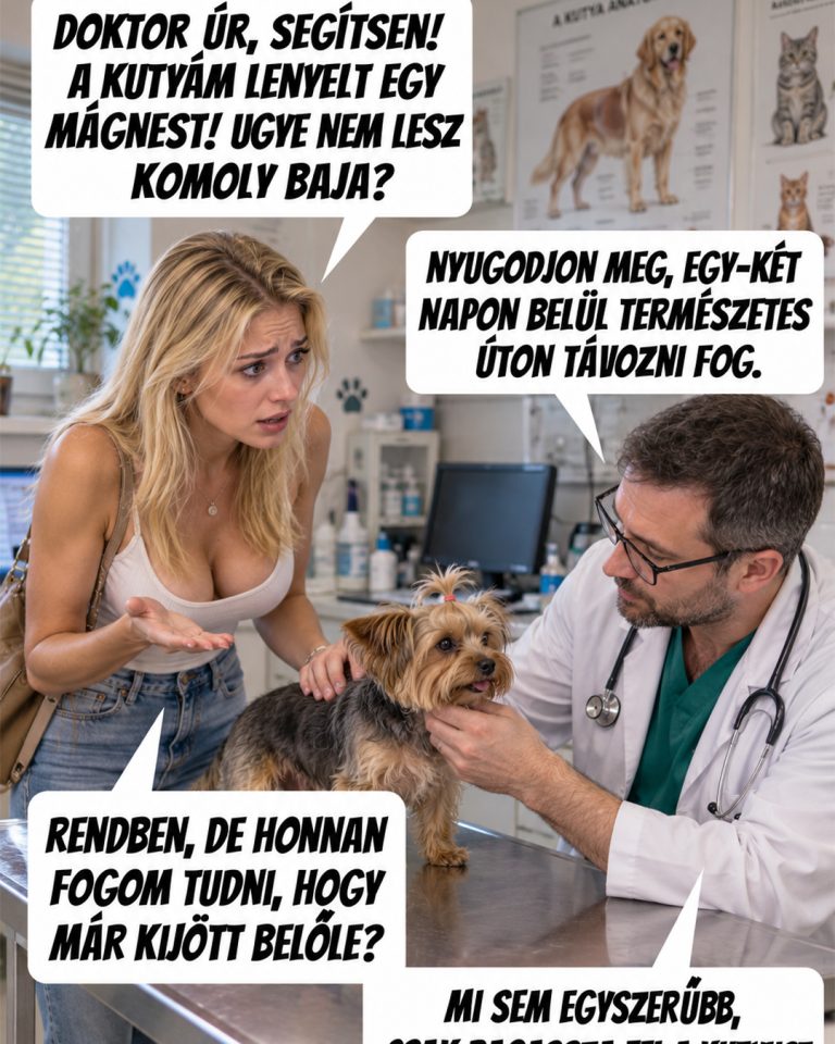 Kétségbeesve rohant az állatorvoshoz, de ilyen tanácsra nem számított