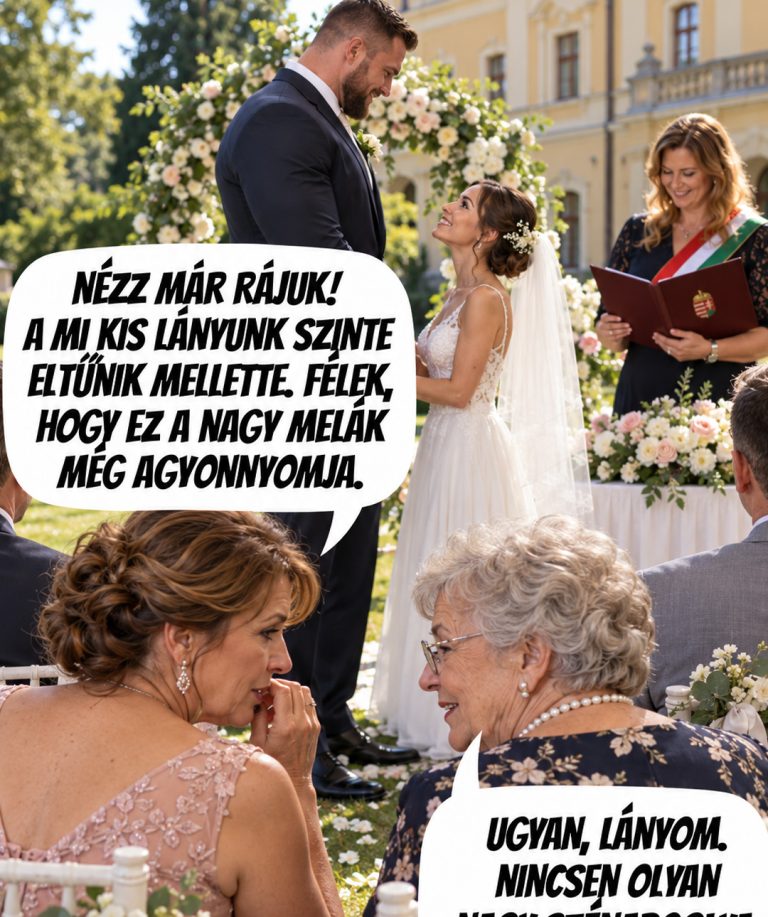 A nagymama próbálta megnyugtatni az esküvő miatt aggódó anyát