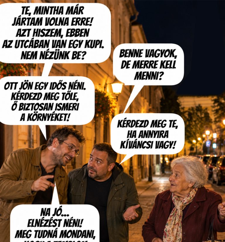 Útba igazítást akartak kérni az idős nénitől, csak volt egy kis gond
