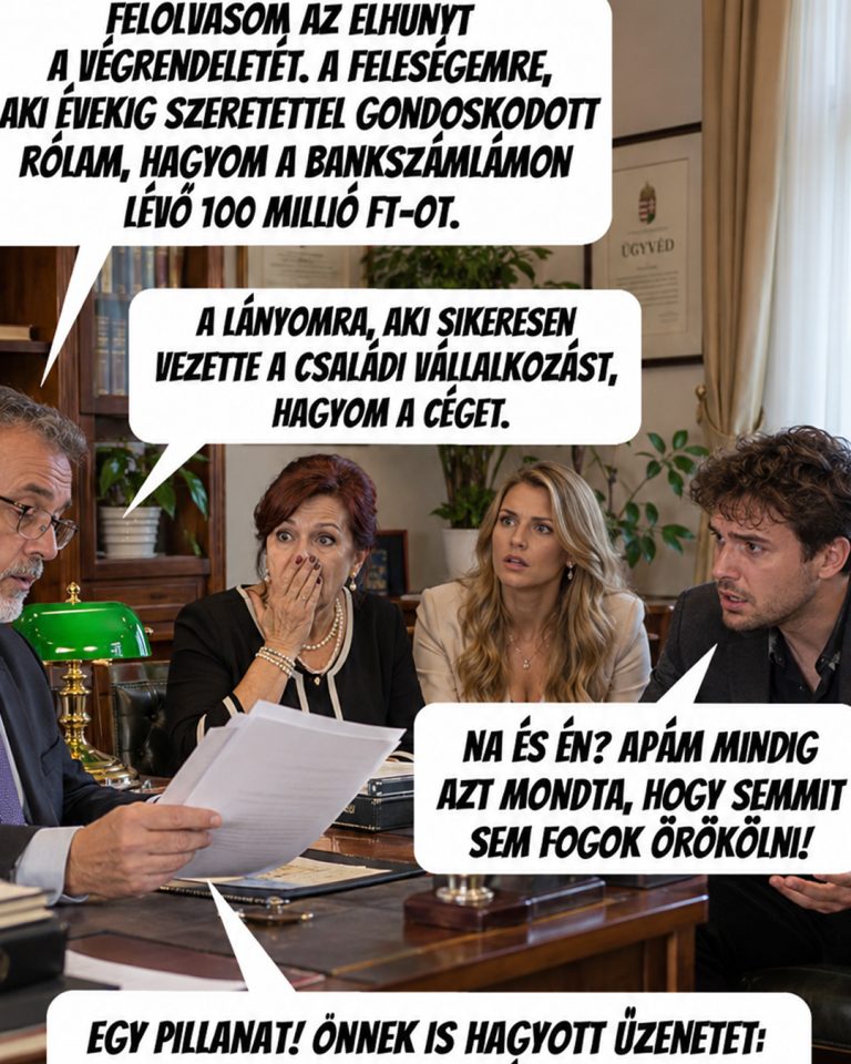 A gazdag idős férfi végrendelete még a családot is meglepte