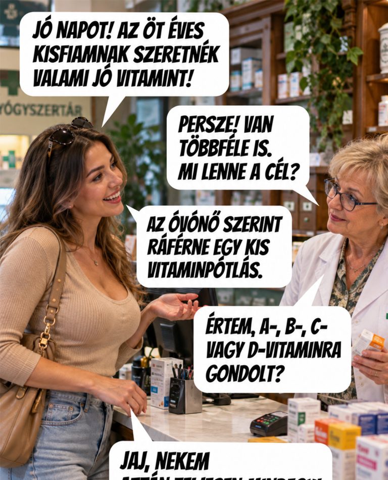 A gyógyszerésznő és a fiatal anyuka beszélgetése különös fordulatot vett